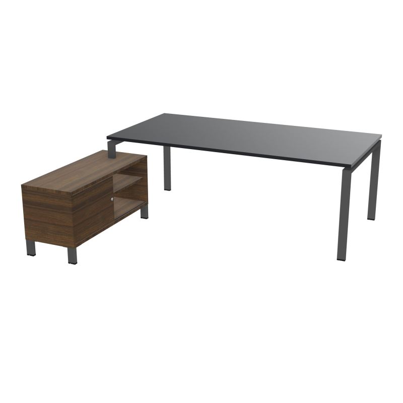 RIO BUREAU RECT. 218X188 PL 200X100 OBT + RET PORT A GAUCHE SIMPLE ACCES  R9 SC N6