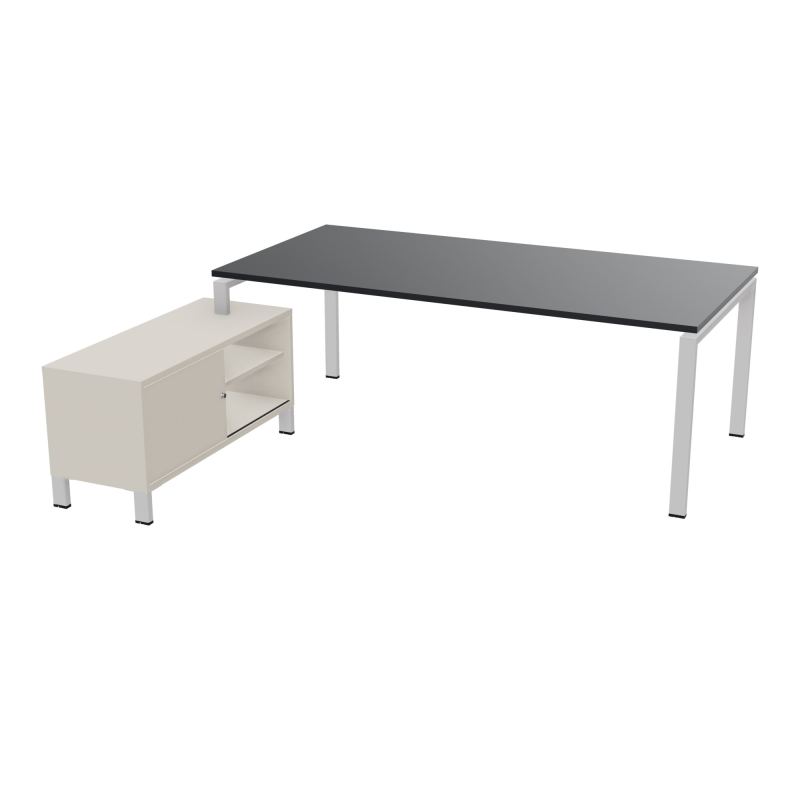 RIO BUREAU RECT. 218X188 PL 200X100 OBT + RET PORT A GAUCHE SIMPLE ACCES  R9 SD N5