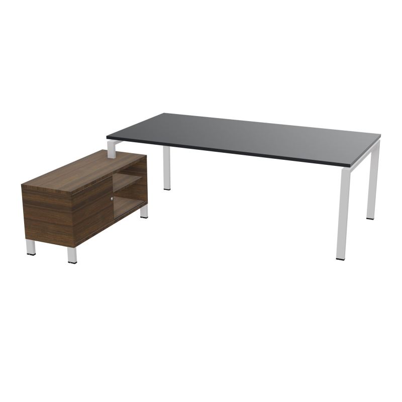 RIO BUREAU RECT. 218X188 PL 200X100 OBT + RET PORT A GAUCHE SIMPLE ACCES  R9 SD N6