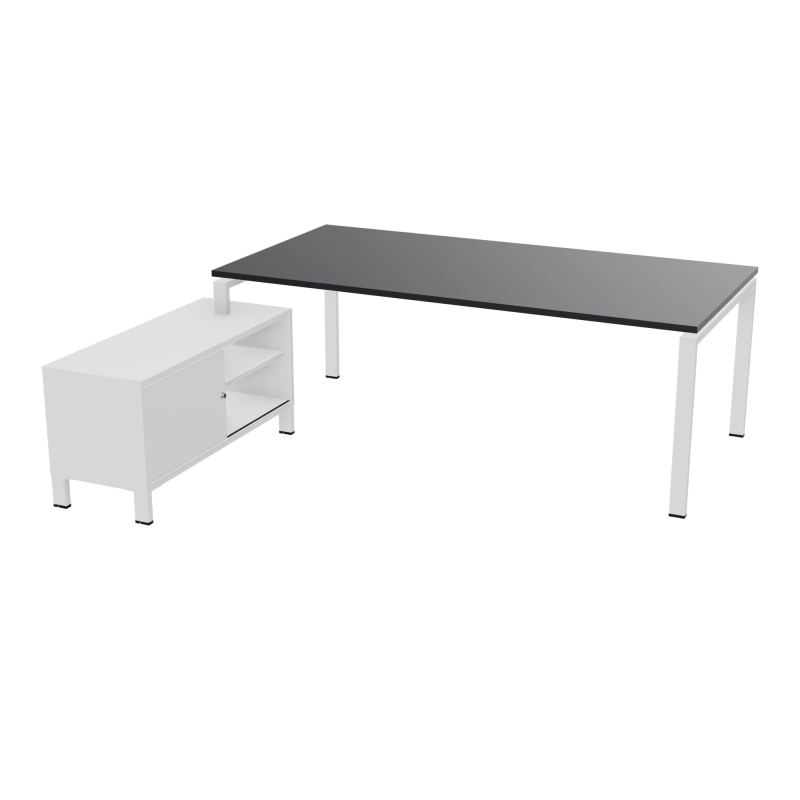 RIO BUREAU RECT. 218X188 PL 200X100 OBT + RET PORT A GAUCHE SIMPLE ACCES  R9 SO MG