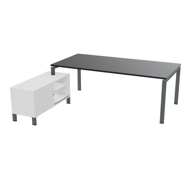 RIO BUREAU RECT. 218X188 PL 200X100 OBT + RET PORT A GAUCHE SIMPLE ACCES  R9 SU MG