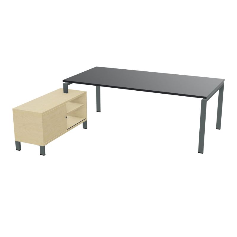 RIO BUREAU RECT. 218X188 PL 200X100 OBT + RET PORT A GAUCHE SIMPLE ACCES  R9 SU N8