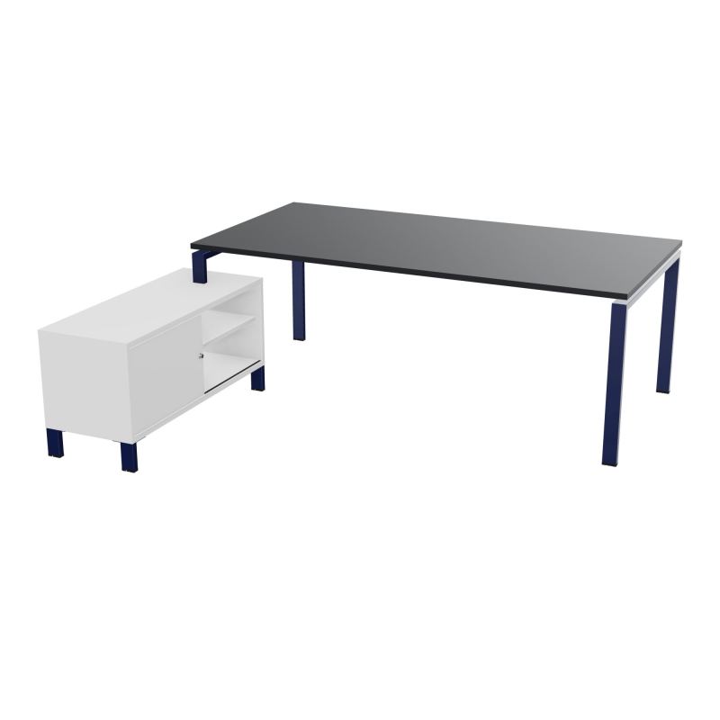RIO BUREAU RECT. 218X188 PL 200X100 OBT + RET PORT A GAUCHE SIMPLE ACCES  R9 X4 MG