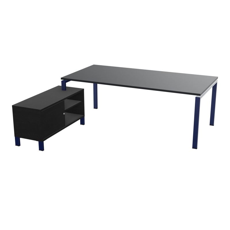 RIO BUREAU RECT. 218X188 PL 200X100 OBT + RET PORT A GAUCHE SIMPLE ACCES  R9 X4 RK