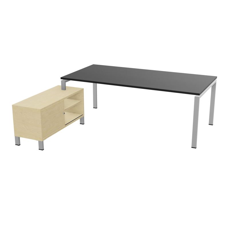RIO BUREAU RECT. 218X188 PL 200X100 OBT + RET PORT A GAUCHE SIMPLE ACCES  RK SA N8