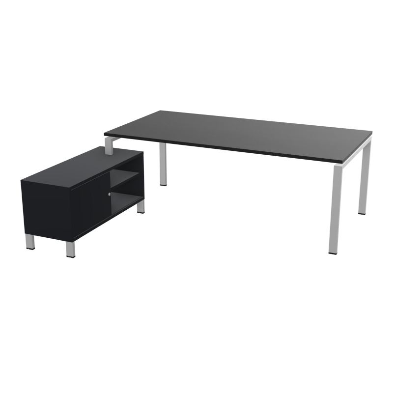 RIO BUREAU RECT. 218X188 PL 200X100 OBT + RET PORT A GAUCHE SIMPLE ACCES  RK SA R9