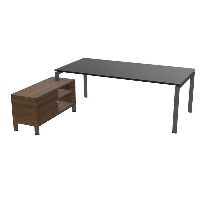 RIO BUREAU RECT. 218X188 PL 200X100 OBT + RET PORT A GAUCHE SIMPLE ACCES  RK SC N6