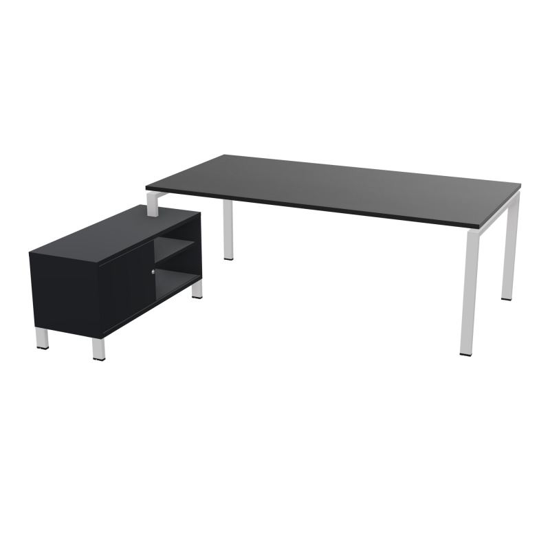 RIO BUREAU RECT. 218X188 PL 200X100 OBT + RET PORT A GAUCHE SIMPLE ACCES  RK SD R9