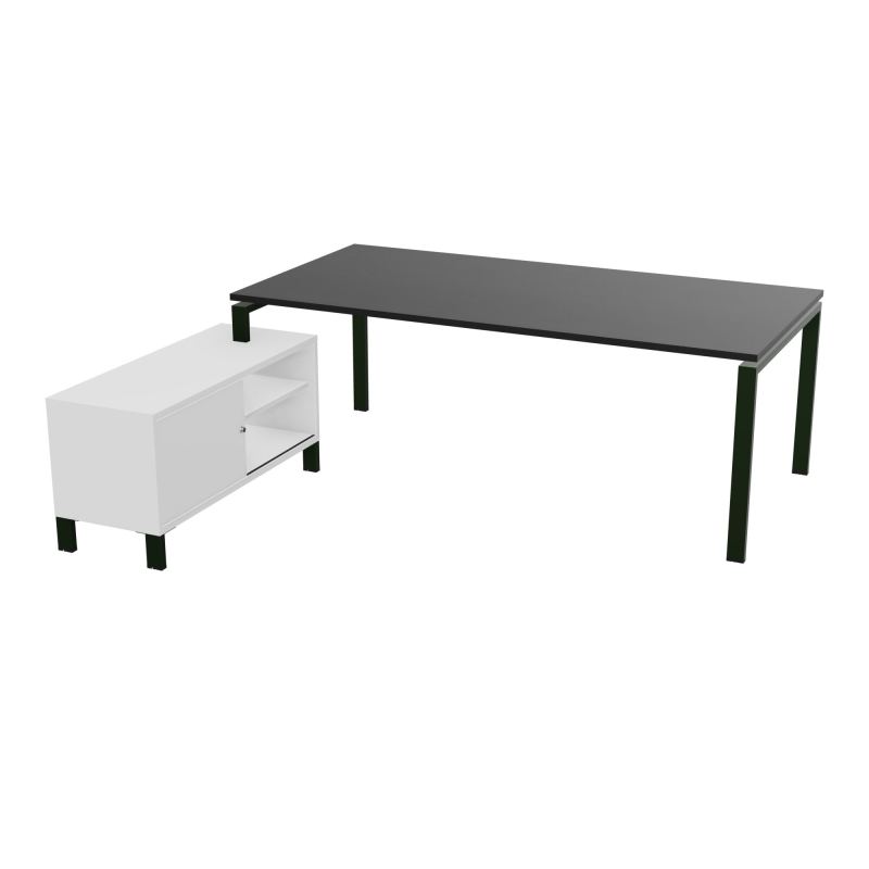 RIO BUREAU RECT. 218X188 PL 200X100 OBT + RET PORT A GAUCHE SIMPLE ACCES  RK ST MG
