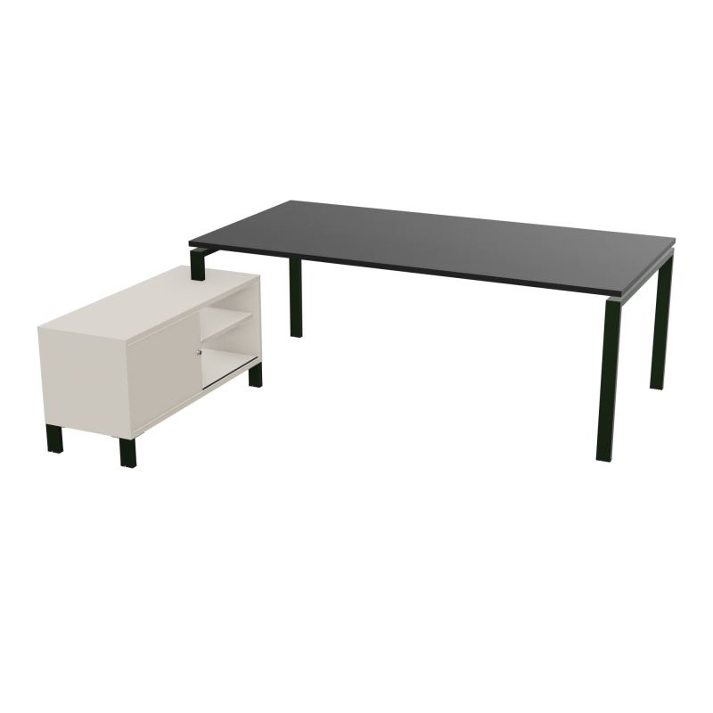 RIO BUREAU RECT. 218X188 PL 200X100 OBT + RET PORT A GAUCHE SIMPLE ACCES  RK ST N5
