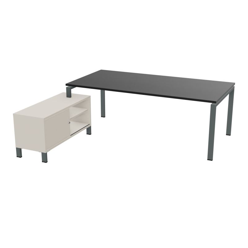 RIO BUREAU RECT. 218X188 PL 200X100 OBT + RET PORT A GAUCHE SIMPLE ACCES  RK SU N5