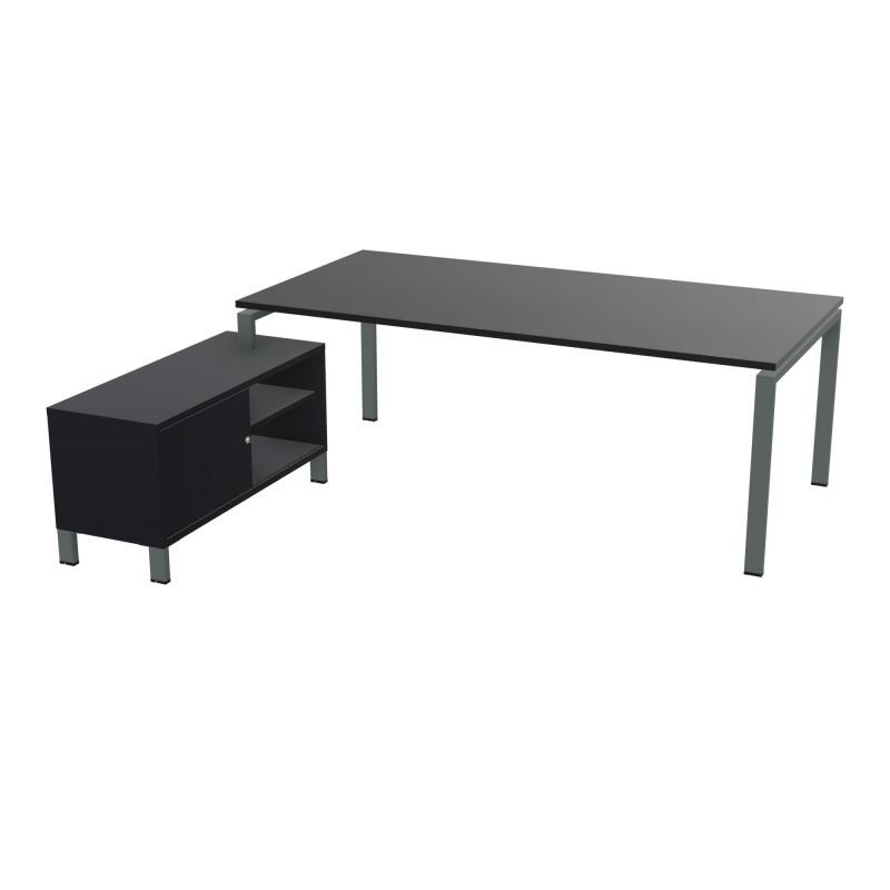 RIO BUREAU RECT. 218X188 PL 200X100 OBT + RET PORT A GAUCHE SIMPLE ACCES  RK SU R9