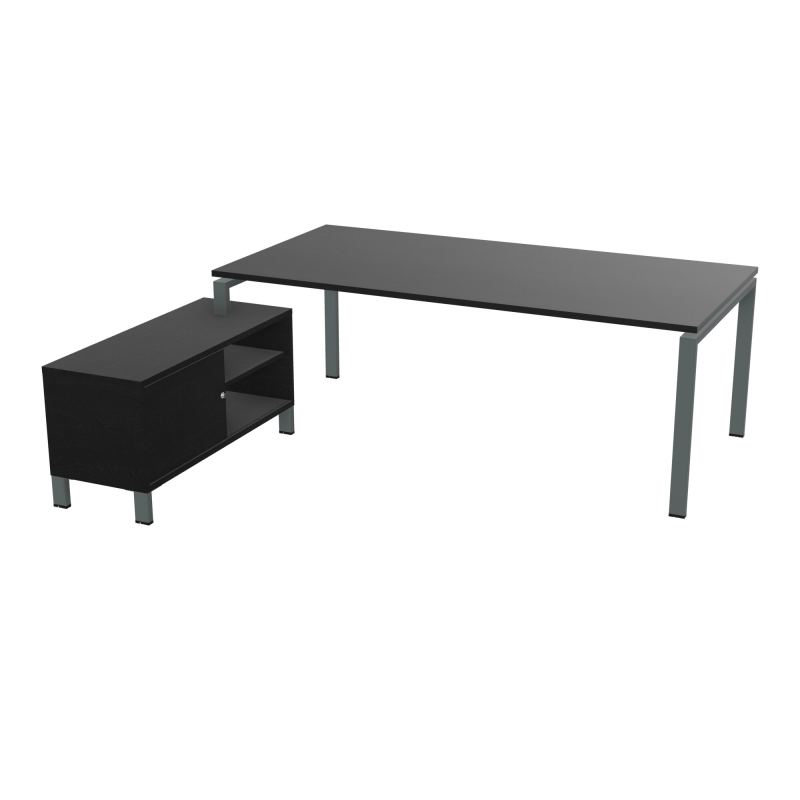RIO BUREAU RECT. 218X188 PL 200X100 OBT + RET PORT A GAUCHE SIMPLE ACCES  RK SU RK
