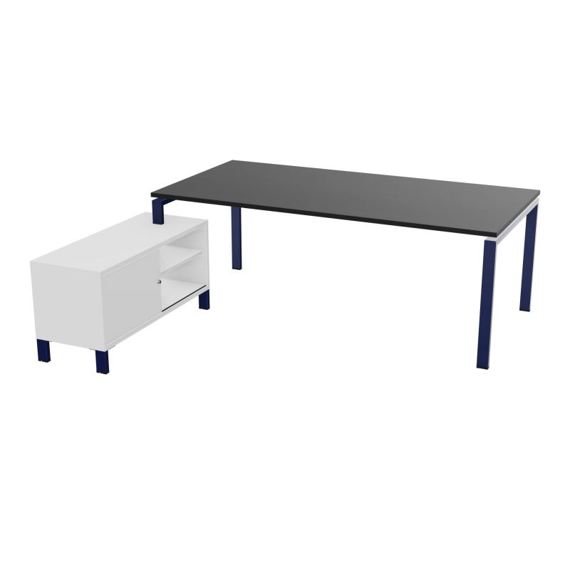 RIO BUREAU RECT. 218X188 PL 200X100 OBT + RET PORT A GAUCHE SIMPLE ACCES  RK X4 MG