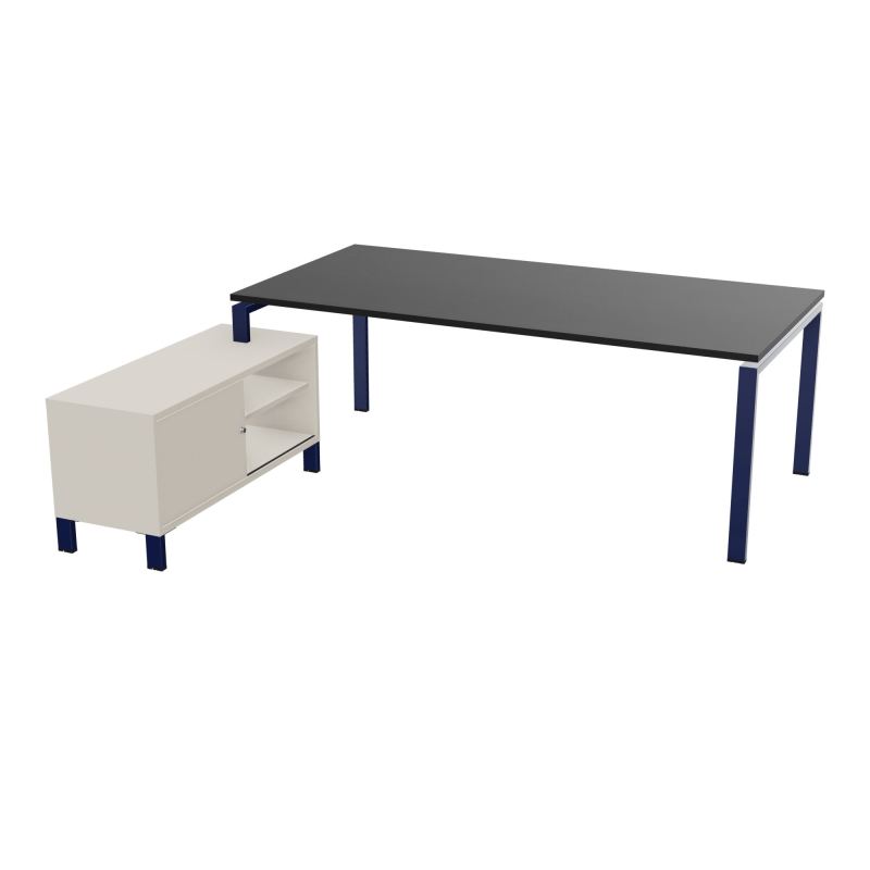 RIO BUREAU RECT. 218X188 PL 200X100 OBT + RET PORT A GAUCHE SIMPLE ACCES  RK X4 N5