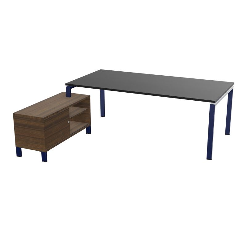 RIO BUREAU RECT. 218X188 PL 200X100 OBT + RET PORT A GAUCHE SIMPLE ACCES  RK X4 N6