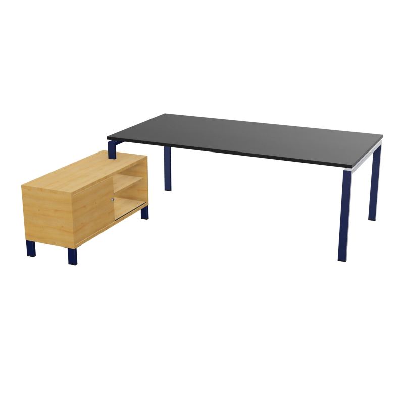 RIO BUREAU RECT. 218X188 PL 200X100 OBT + RET PORT A GAUCHE SIMPLE ACCES  RK X4 R5