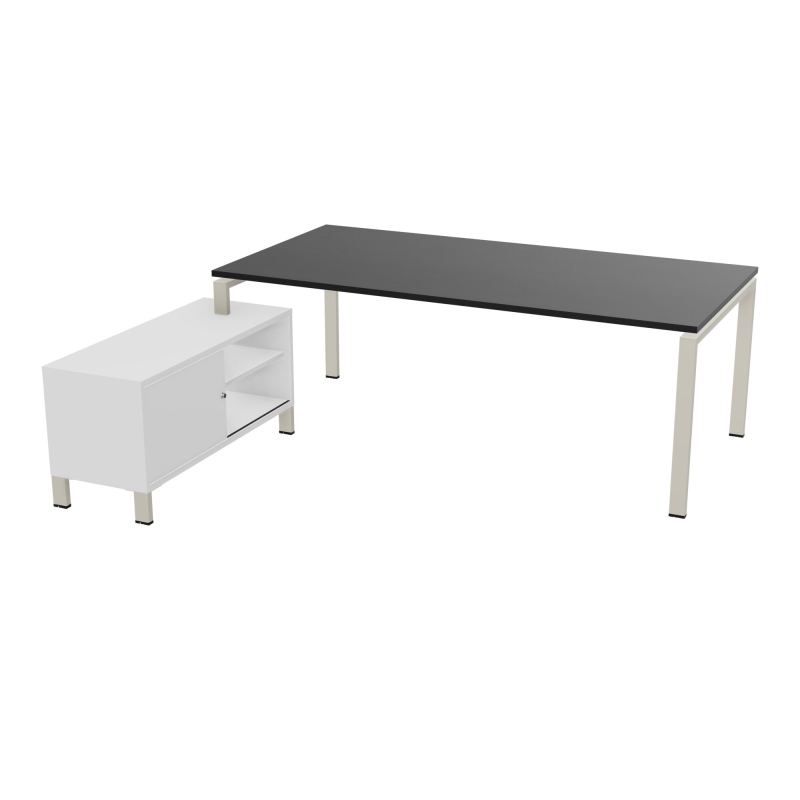 RIO BUREAU RECT. 218X188 PL 200X100 OBT + RET PORT A GAUCHE SIMPLE ACCES  RK ZC MG