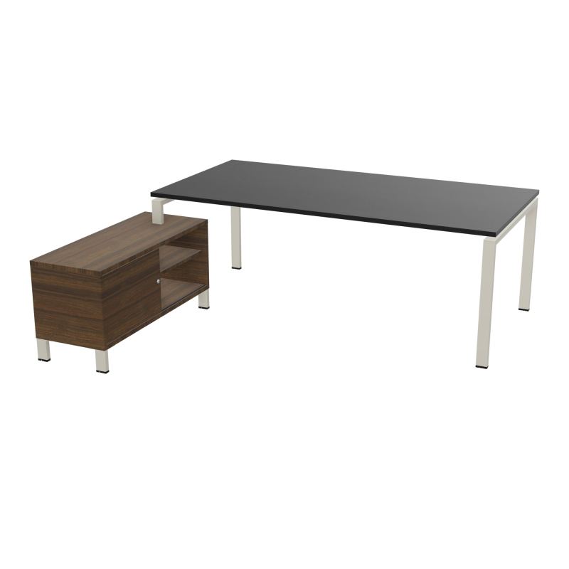RIO BUREAU RECT. 218X188 PL 200X100 OBT + RET PORT A GAUCHE SIMPLE ACCES  RK ZC N6