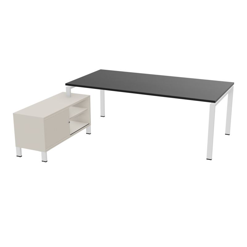 RIO BUREAU RECT. 218X188 PL 200X100 OBT + RET PORT A GAUCHE SIMPLE ACCES  RK ZO N5