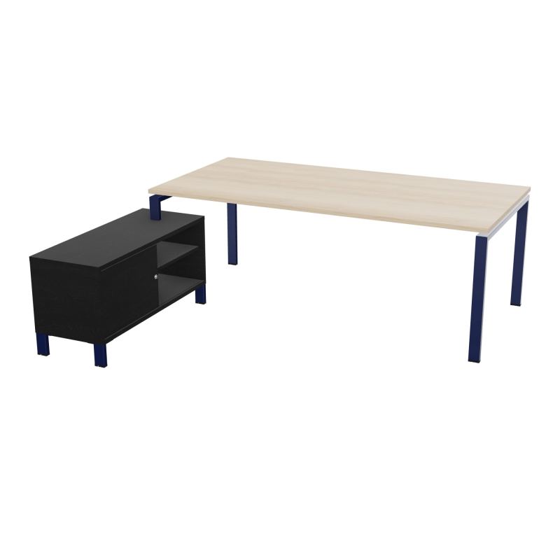 RIO BUREAU RECT. 218X188 PL 200X100 OBT + RET PORT A GAUCHE SIMPLE ACCES  RZ X4 RK