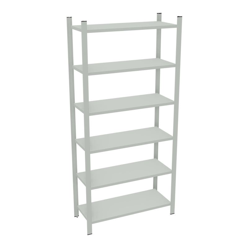 RAYONNAGE H200XL90CM - 6 TAB -GALVANISE - ELEMENT DEPART