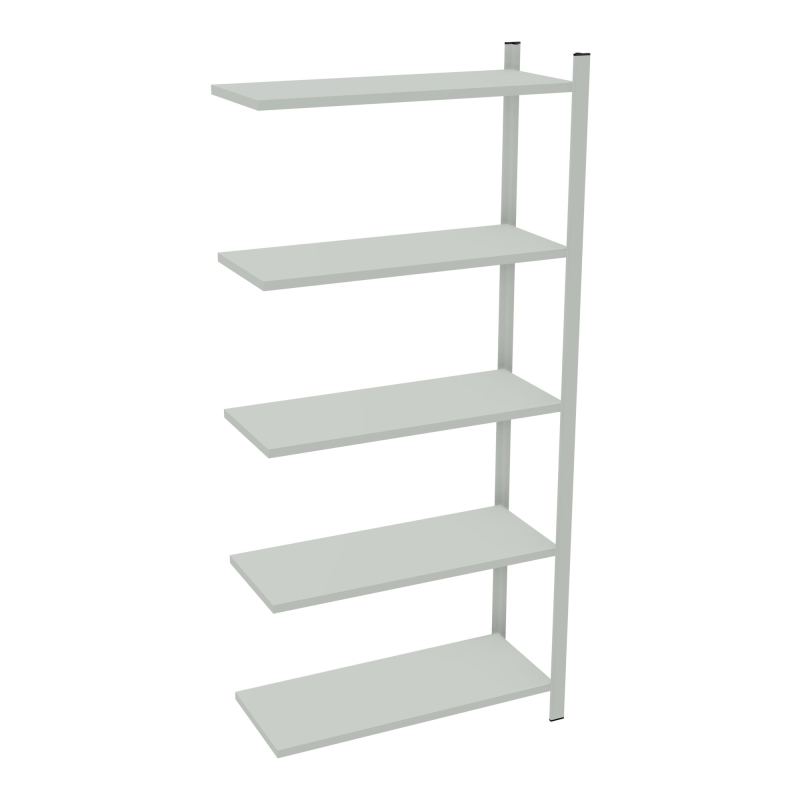 RAYONNAGE H200XL90CM - 5 TAB -GALVANISE - ELEMENT SUIVANT