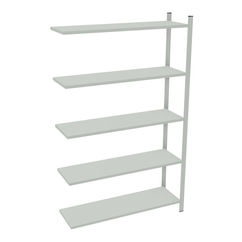 RAYONNAGE H200XL120CM - 5 TAB- GALVANISE - ELEMENT SUIVANT