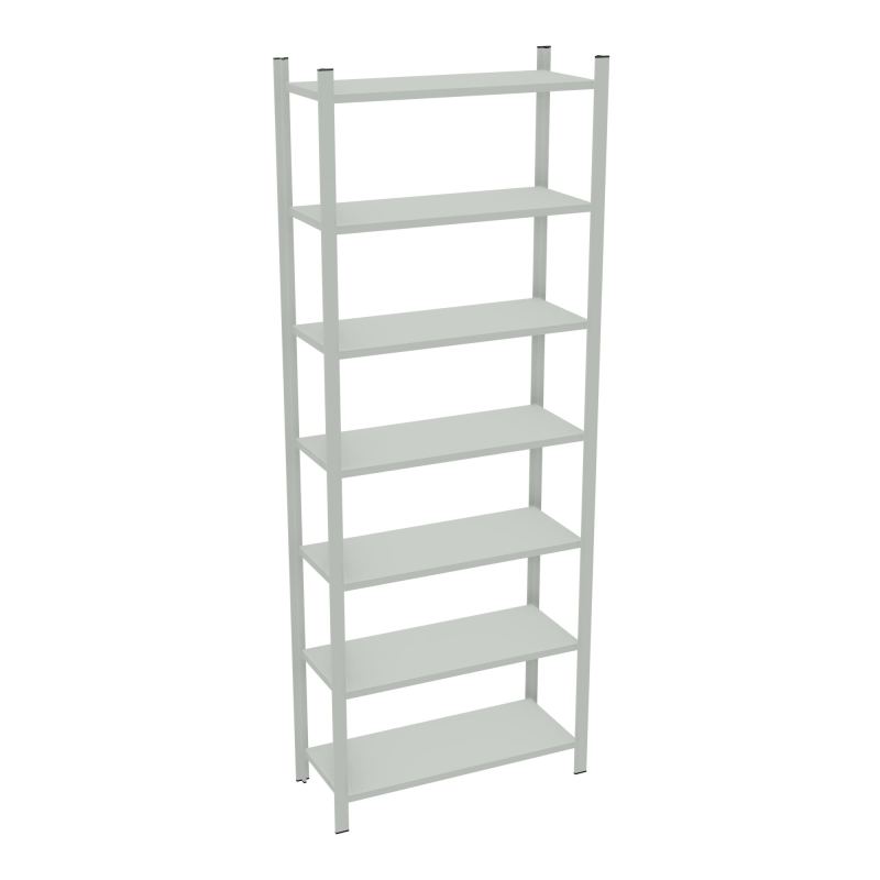RAYONNAGE H250XL90CM - 7 TAB -GALVANISE - ELEMENT DEPART