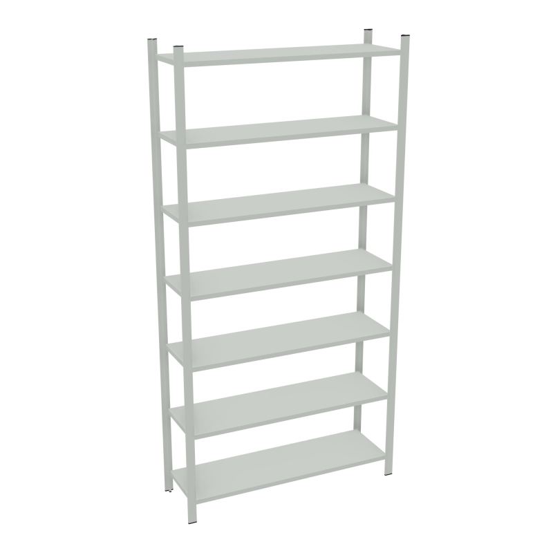 RAYONNAGE H250XL120CM - 7 TAB- GALVANISE - ELEMENT DEPART