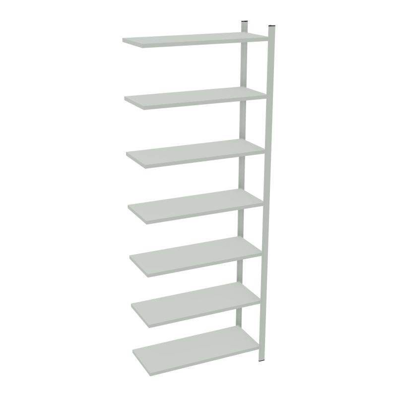 RAYONNAGE H250XL90CM - 7 TAB -GALVANISE - ELEMENT SUIVANT