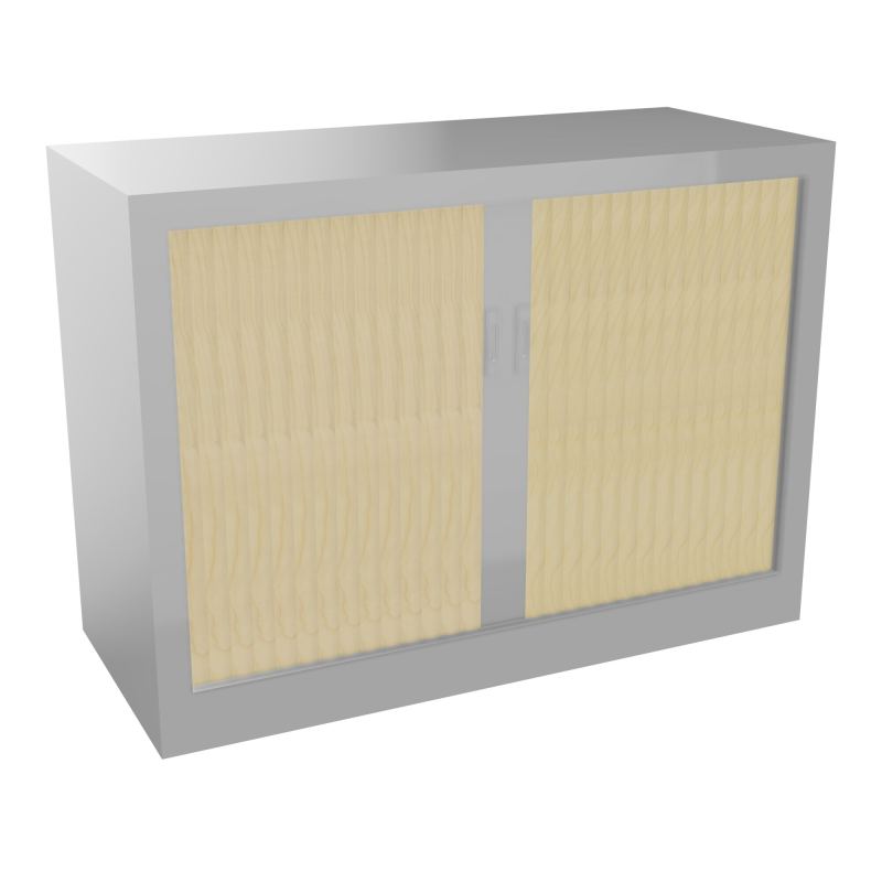 ARMOIRE À RIDEAUX H. 72,6 X L. 100 X P. 43 CM  - EQUIPEE DE 1 TABLETTES