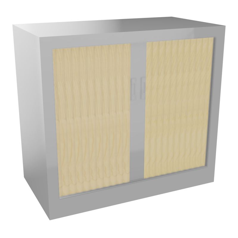 ARMOIRE À RIDEAUX H. 72,6 X L. 80 X P. 43 CM  - EQUIPEE DE 1 TABLETTES