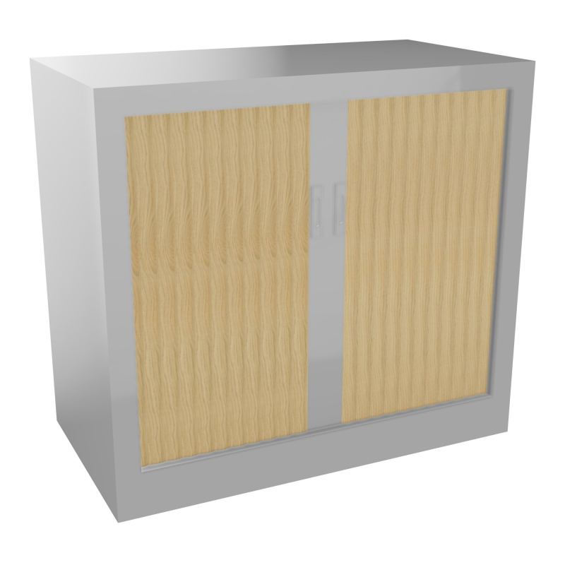 ARMOIRE À RIDEAUX H. 72,6 X L. 80 X P. 43 CM  - EQUIPEE DE 1 TABLETTES