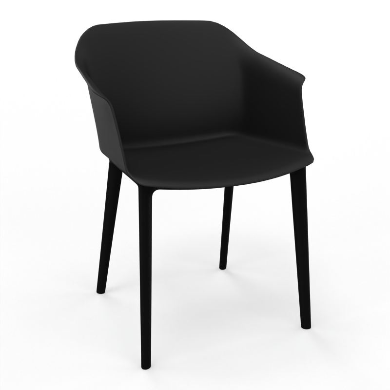 SCOTT FAUTEUIL 4 PIEDS PP COQUE POLYPRO OQ SV