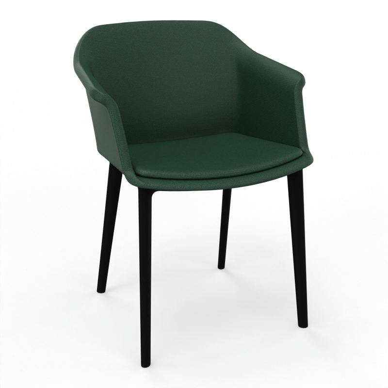 SCOTT FAUTEUIL TISSU 4 PIEDSPOLYPRO A9 SV