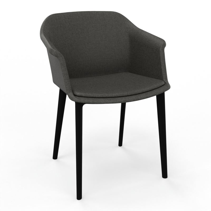 SCOTT FAUTEUIL TISSU 4 PIEDSPOLYPRO B7 SV