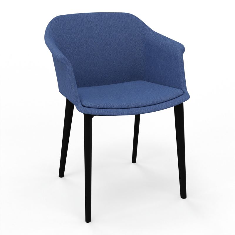 SCOTT FAUTEUIL TISSU 4 PIEDSPOLYPRO BH SV
