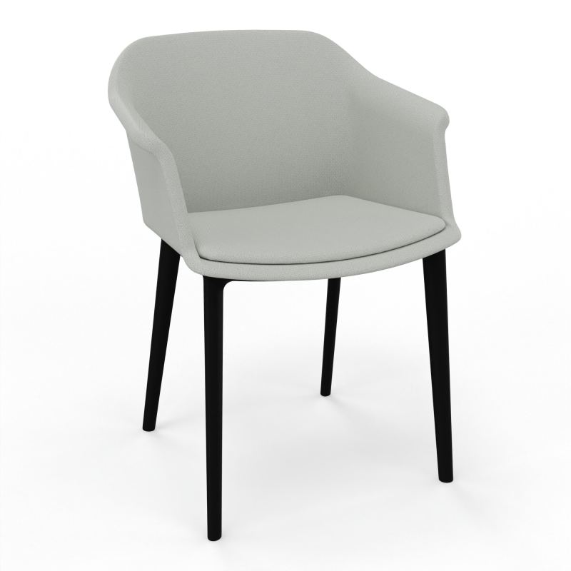SCOTT FAUTEUIL TISSU 4 PIEDSPOLYPRO E5 SV