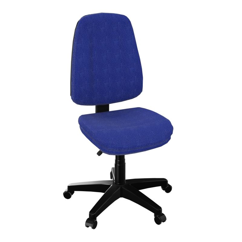 SIEGE CONT.PERM. TISSU SANS ACCOUDOIRS PIETEMENT NYLON TISSU BLEU BE SV