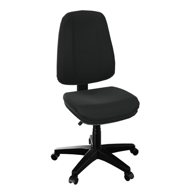 SIEGE CONT.PERM. TISSU SANS ACCOUDOIRS PIETEMENT NYLON TISSU NOIR BI SV