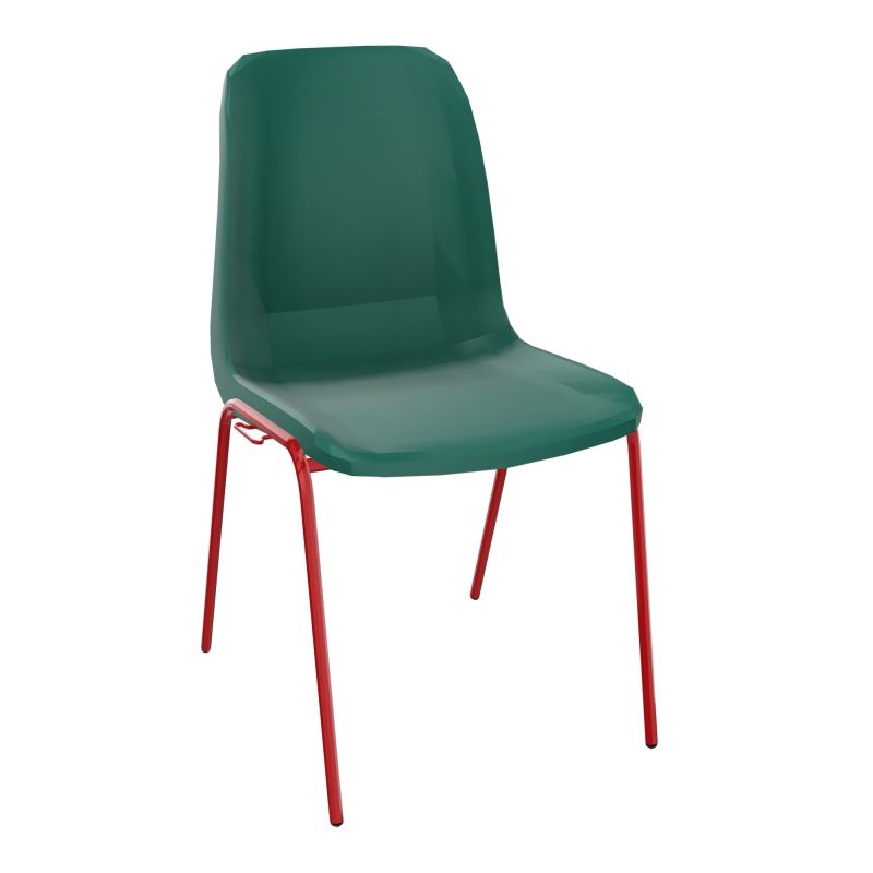MEETING+ CHAISE 4P COQUE NORMA LE POLYPRO SANS PIECES D'ACCROCHES PC ZY