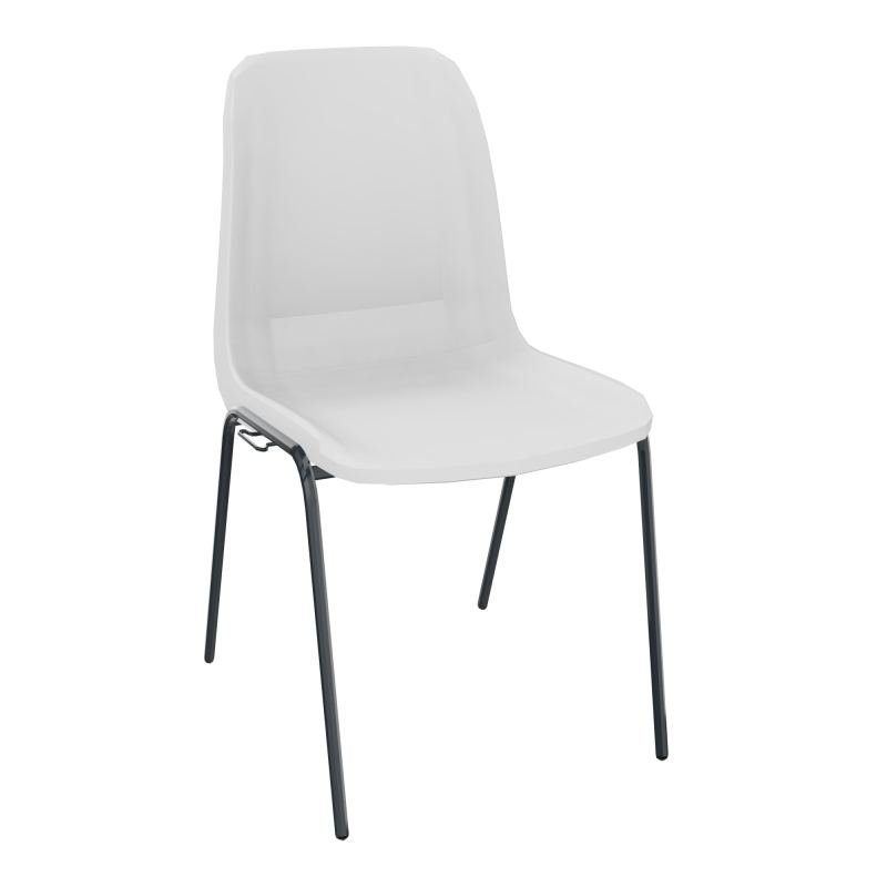 MEETING+ CHAISE 4P COQUE NORMA LE POLYPRO SANS PIECES D'ACCROCHES PT X1