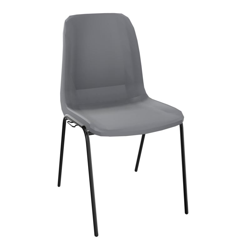MEETING+ CHAISE 4P COQUE NORMA LE POLYPRO SANS PIECES D'ACCROCHES PY SG