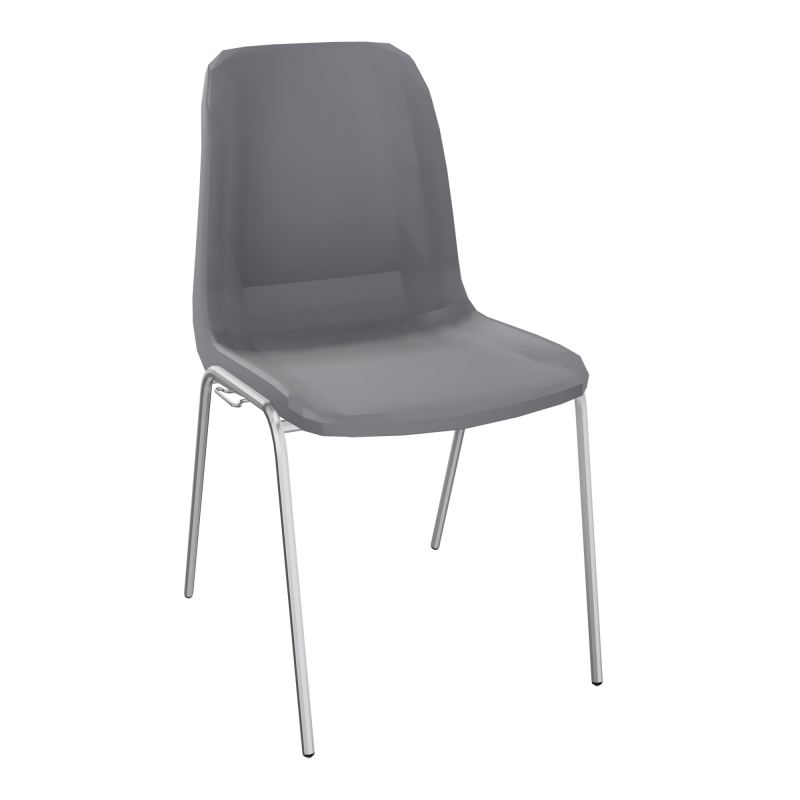 MEETING+ CHAISE 4P COQUE NORMA LE POLYPRO SANS PIECES D'ACCROCHES PY SQ