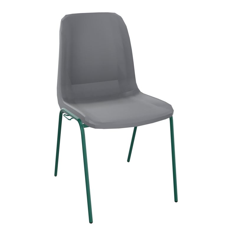 MEETING+ CHAISE 4P COQUE NORMA LE POLYPRO SANS PIECES D'ACCROCHES PY SW