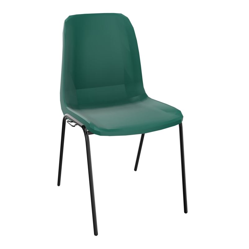 MEETING+ CHAISE 4P COQUE NONFEU POLYPRO SANS PIECES D'ACCROCHES PC SG