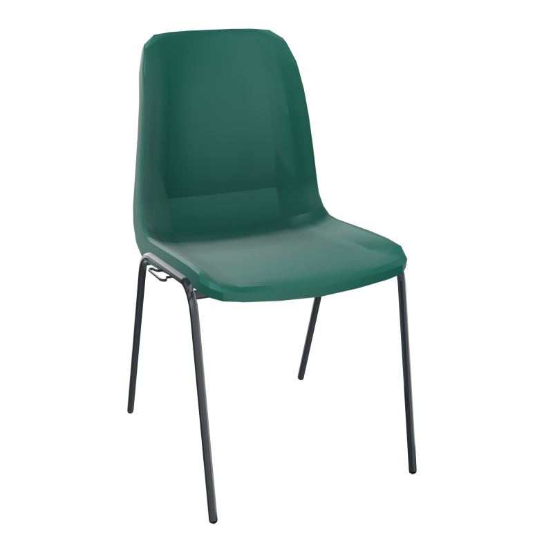 MEETING+ CHAISE 4P COQUE NONFEU POLYPRO SANS PIECES D'ACCROCHES PC X1