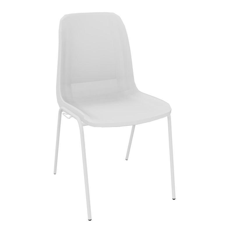 MEETING+ CHAISE 4P COQUE NONFEU POLYPRO SANS PIECES D'ACCROCHES PT SO
