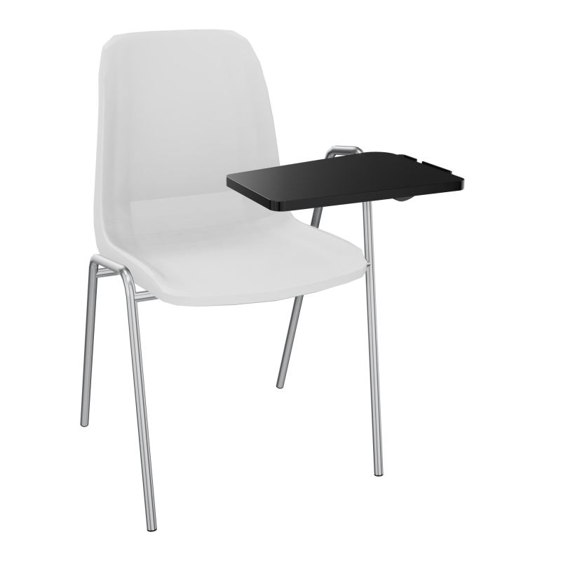 MEETING+ CHAISE 4P+ACCOTOIRSA GAUCHE COQUE NORMALE POLYPRO SANS PIECES D'ACCROCHESPT SQ